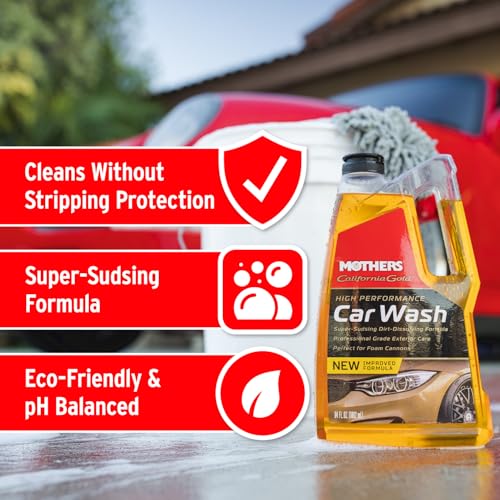 MOTHERS 05664 CALIF GOLD CAR WASH 64 OZ