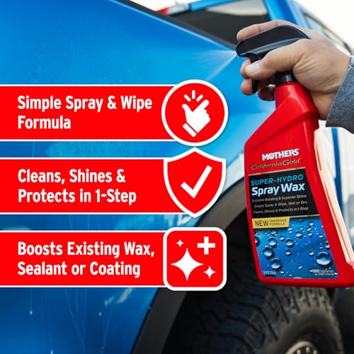 MOTHERS 05724 C.GOLD SPRAY WAX 24OZ