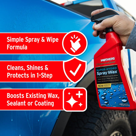 MOTHERS 05724 C.GOLD SPRAY WAX 24OZ