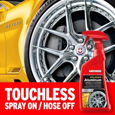 MOTHERS 06024 ALUM WHEEL CLEANR 24OZ