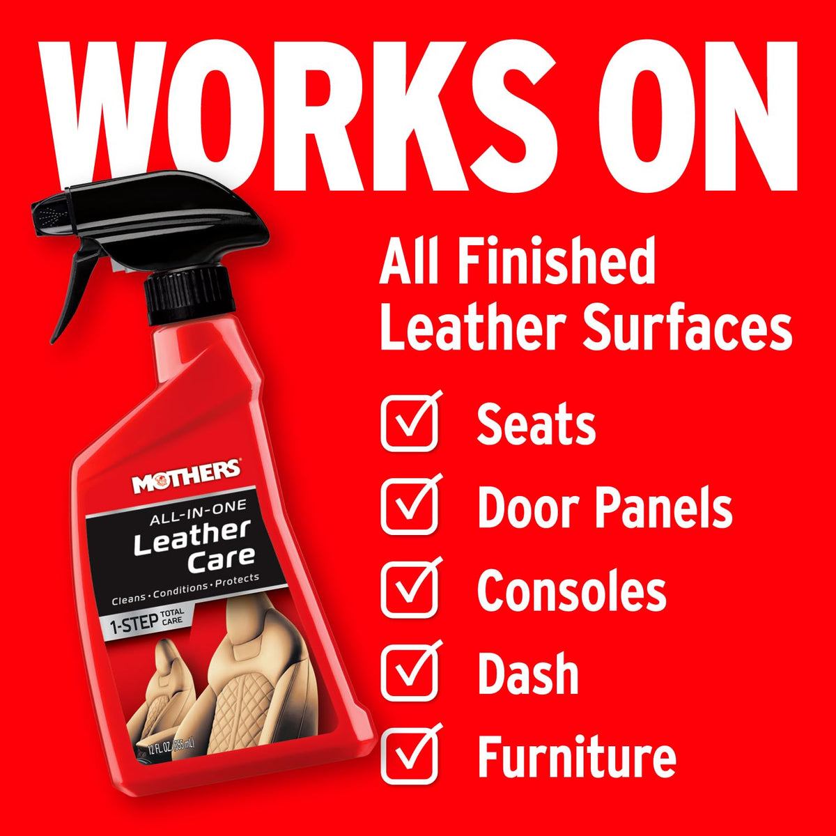 MOTHERS 06512 ALL-IN-ONE LEATHER CARE