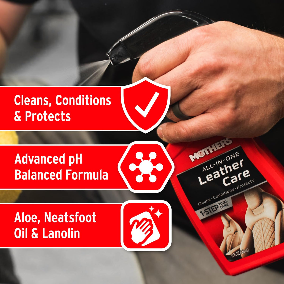 MOTHERS 06512 ALL-IN-ONE LEATHER CARE