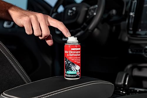MOTHERS 06810 Odor Eliminator & Refresher, Unscented, 2 oz. Aerosol () Truck & Exterior