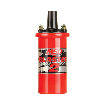 MSD CO. 8202 MSD Ignition Canister Coil Blaster 2 Series High Performance, Red,...
