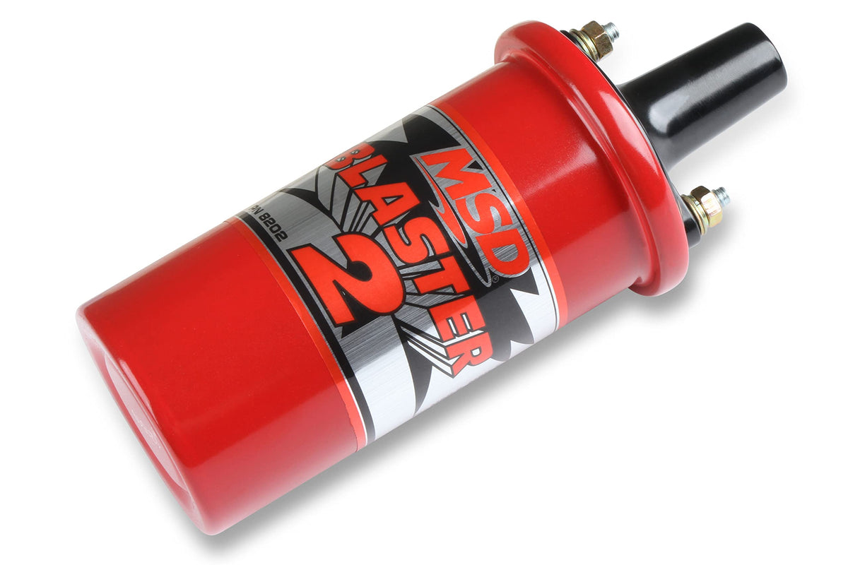MSD CO. 8202 MSD Ignition Canister Coil Blaster 2 Series High Performance, Red,...