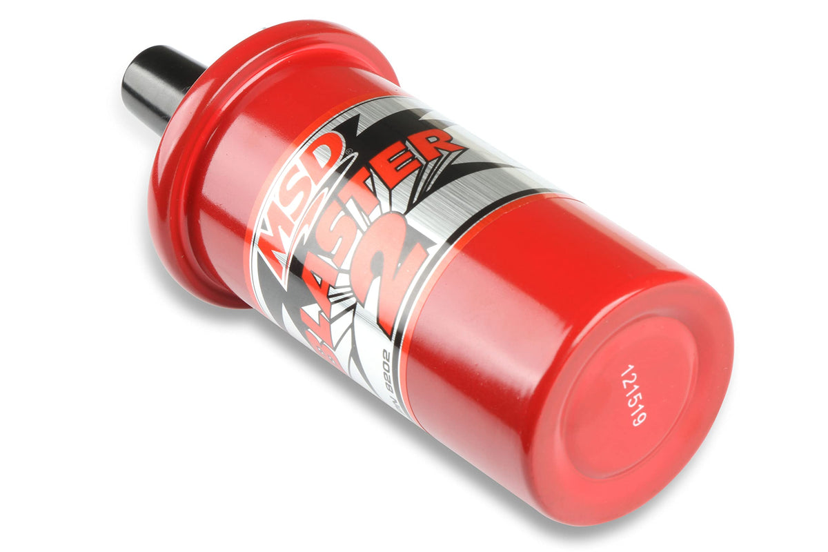 MSD CO. 8202 MSD Ignition Canister Coil Blaster 2 Series High Performance, Red,...