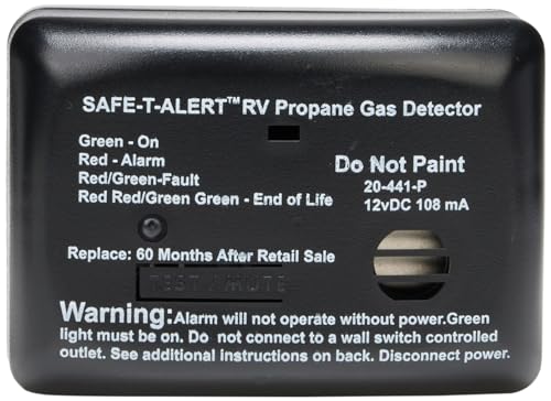 MTI INDUSTRY 20-441-P-BL MTI Industries 20441PBL 12V LP Gas Alarm RV & Camper