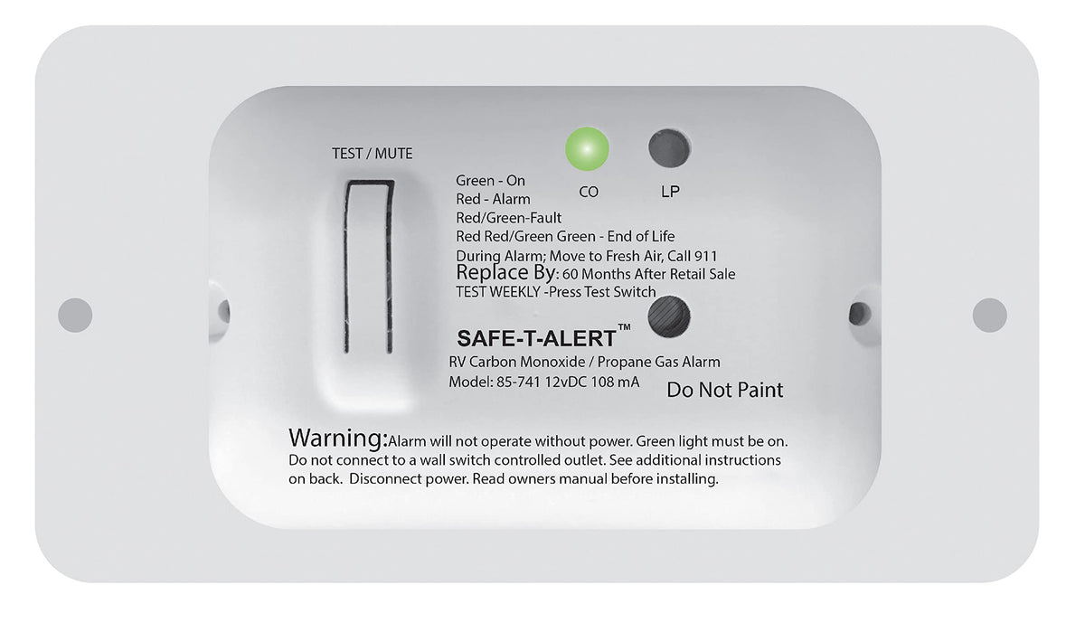 MTI INDUSTRY 85741WTTR COMBINATION CARBON MONOXIDE/PROPANE