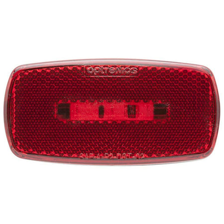 OPTRONICS MCL32RBBP LED Surface Mount Marker/Clearance Light wiht Reflex, Black Marine & Electronics