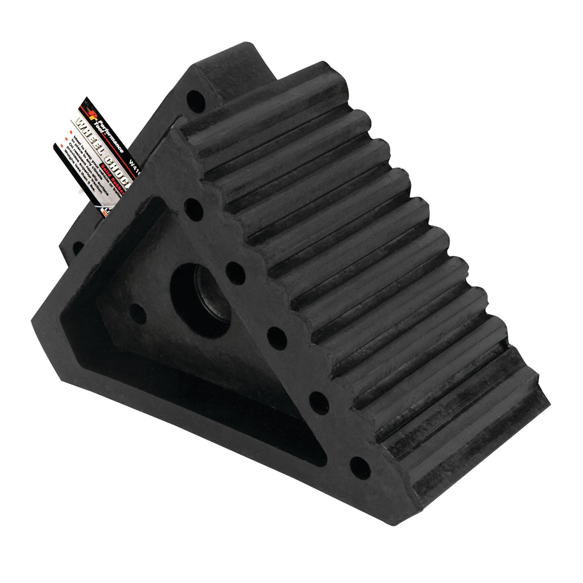 PERFORM TOOL W41001 Performance Tool All-Weather Solid Rubber Wheel Chock RV & Camper