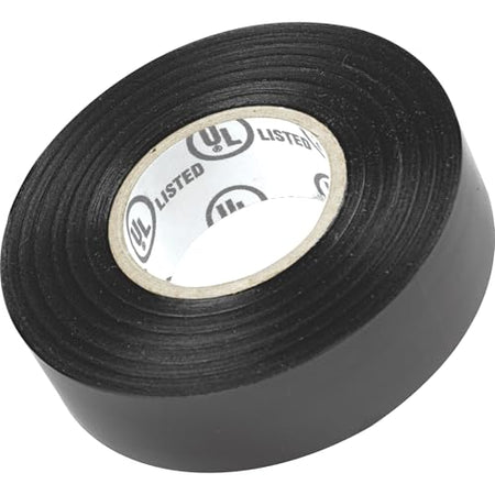 PERFORM TOOL W502 Performance Tool 3/4 in. x 60 ft. Vinyl Electrical Tape, Black