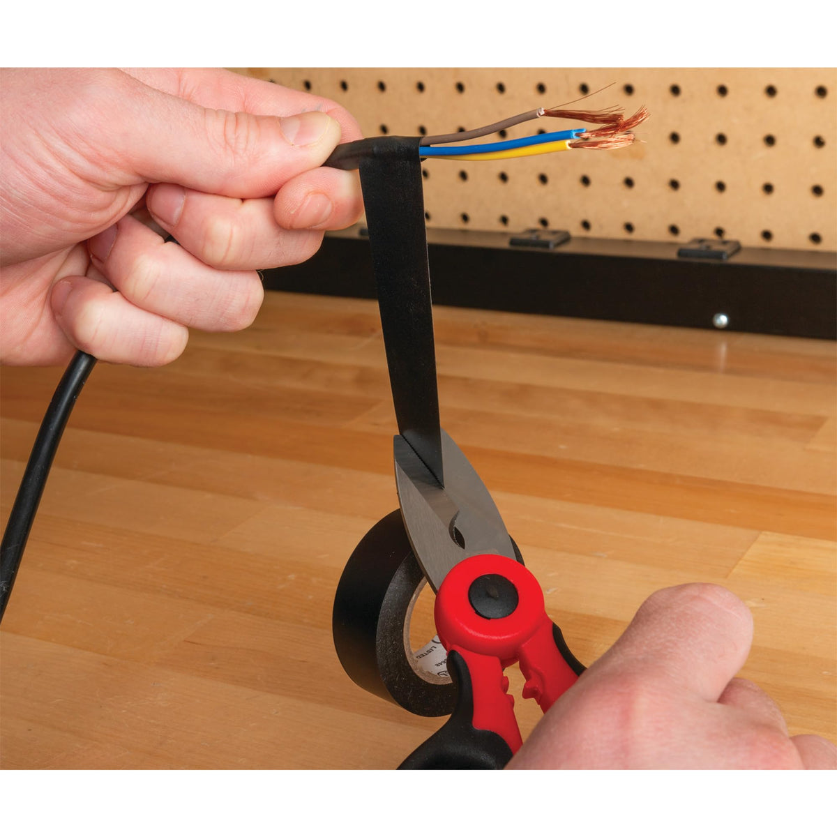 PERFORM TOOL W502 Performance Tool 3/4 in. x 60 ft. Vinyl Electrical Tape, Black