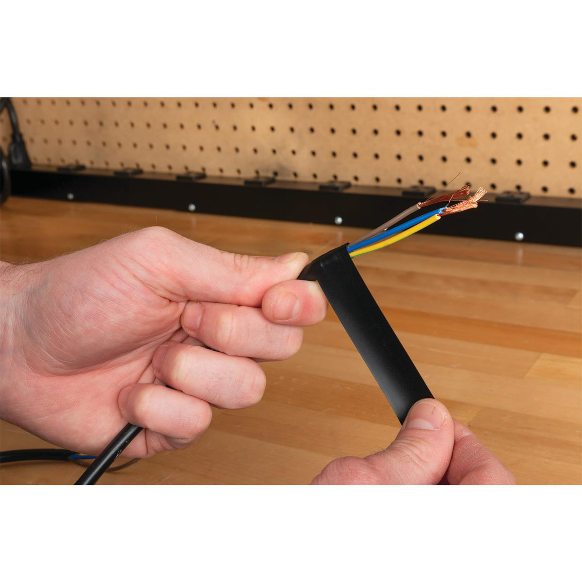 PERFORM TOOL W502 Performance Tool 3/4 in. x 60 ft. Vinyl Electrical Tape, Black