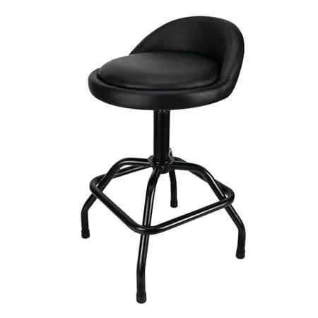 PERFORM TOOL W85011 Performance Tool  Pneumatic Swivel Bar Stool with Back Support, 360...