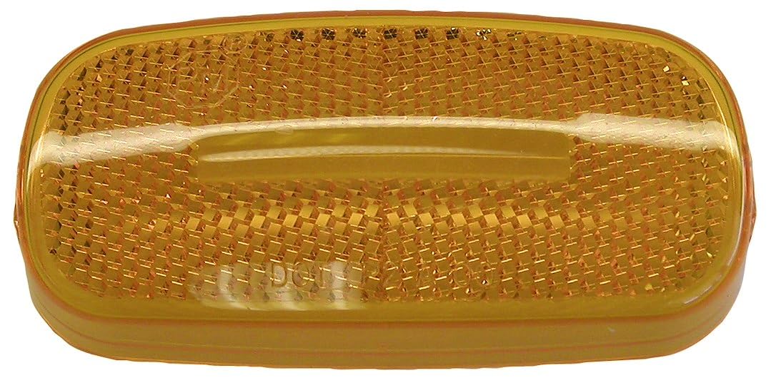 PETERSON MFG V2549-15A Peterson Manufacturing Amber Replacement Lens Camping & Outdoor