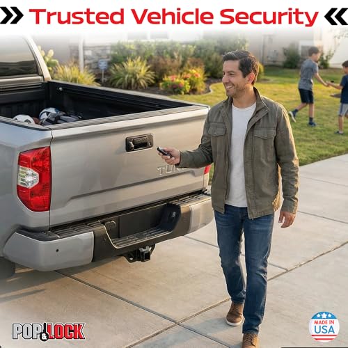 POPNLOCK LLC PL8547HD Pop & Lock  Power Tailgate Lock, 2007-2021 Toyota Tundra Truck & Exterior
