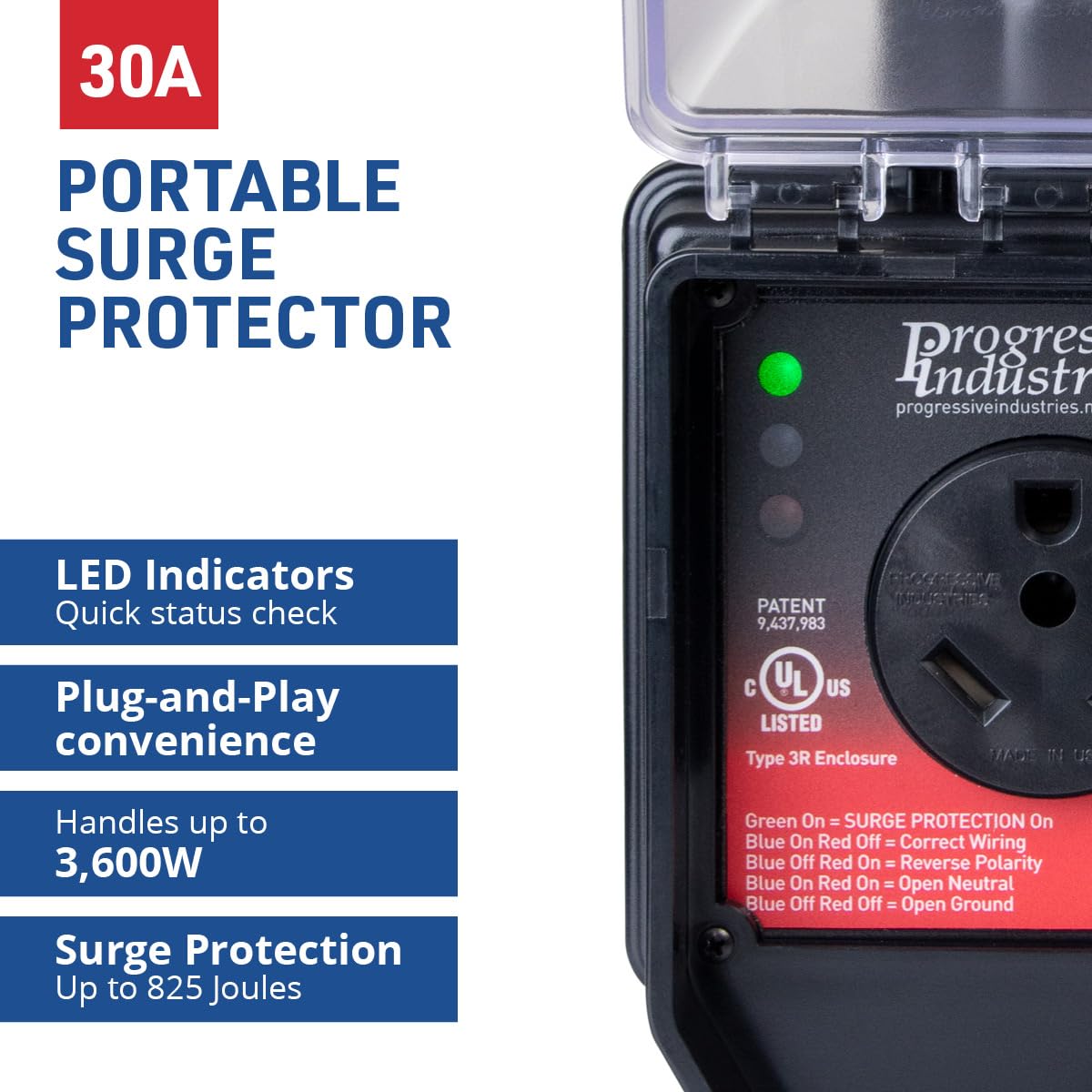 PROGRESSIVE SSP30XL SMART SURGE SSP-30XL