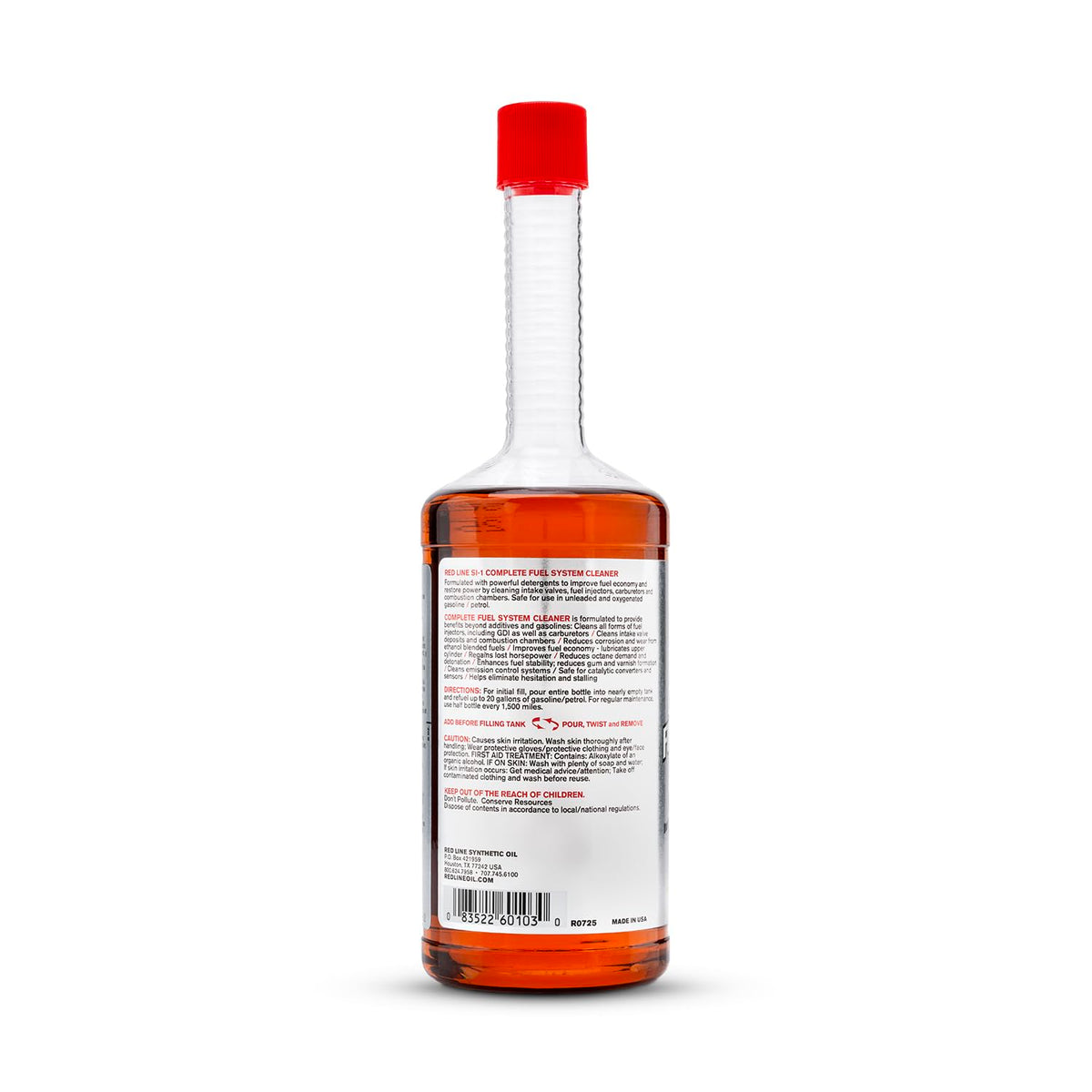 RED LINE 60103 INJECT/VLV DETERG 15OZ