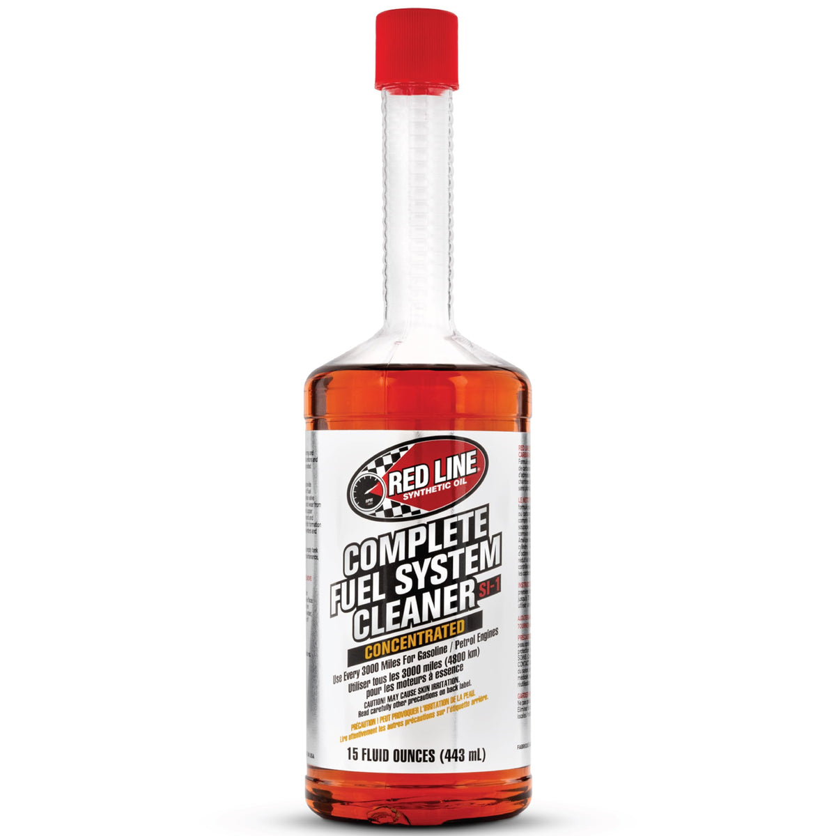 RED LINE 60103 SI-1 Complete Fuel System Cleaner - 15 Ounce- Fuel Injector Cleaner...