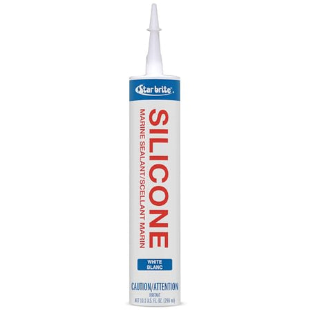 STAR BRITE 082121 SILICONE SEALANT 10.3OZ WHT - CA