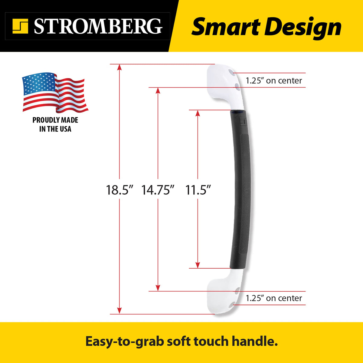 STROMBER AH-150 g Carlson RV Grab Bar – Entry Door Handle for RV, Camper, or Traile... RV & Camper