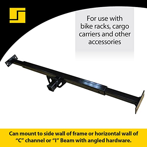 STROMBER CC-300 g Carlson Adjustable Accessory Hitch - Hitch Receiver for Bike Rac... RV & Camper