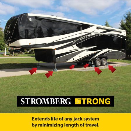 STROMBER JBP-712.1 g Carlson Base Pad Extreme - 7 Block, 6000 lb Max Capacity - Camper...