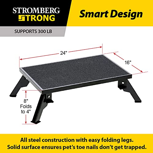 STROMBER S-150 g Carlson 24? x 16? Adjustable RV Platform Step, Heavy-Duty Rust-Re... RV & Camper