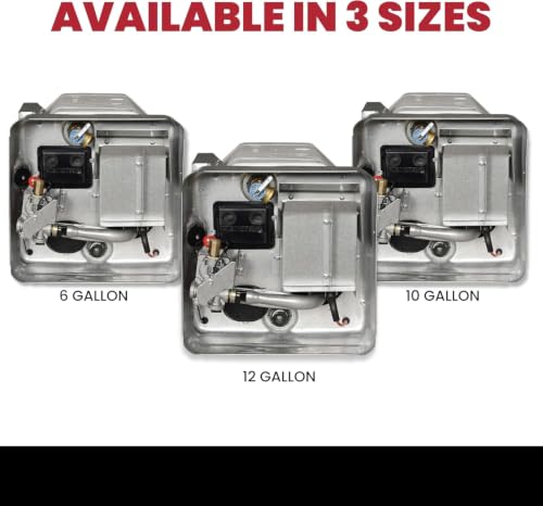 SUBURBAN MFG 5247A Suburban SW12DE 12-Gallon RV Water Heater, DSI & Electric () RV & Camper