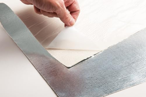 THERMO TEC 200-10045 Thermo-Tec 13575 Adhesive Backed Aluminized Heat Barrier, 12 x 24