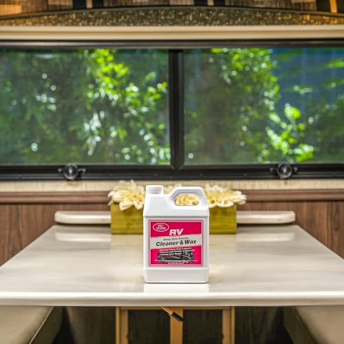 T.R. INDUSTY CW-32 Gel Gloss RV Professional Grade One-Step Carnauba Cleaner Wax, 32 oz RV & Camper