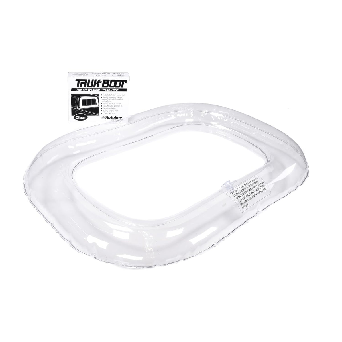 TRAILFX 20000 Inflatable Camper to Rear Window Seal Truck Boot Clear PVC Truck Bo... RV & Camper