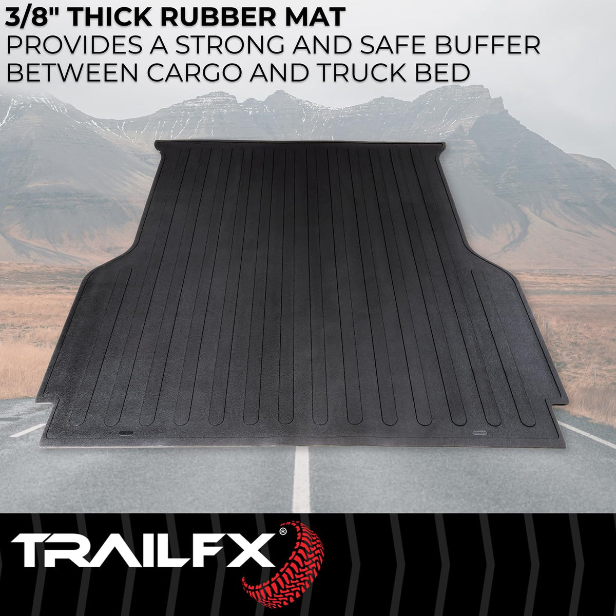 TRAILFX 704N Bed Mat for Ford Ranger 2024-2025 5ft Bed Truck & Exterior