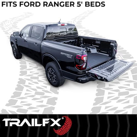 TRAILFX 704N Bed Mat for Ford Ranger 2024-2025 5ft Bed Truck & Exterior
