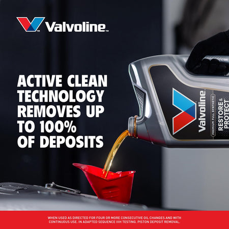 VALVOLINE 904564-EA Restore & Protect Full Synthetic 5W-30 Motor Oil 1 Quart Engine & Performance