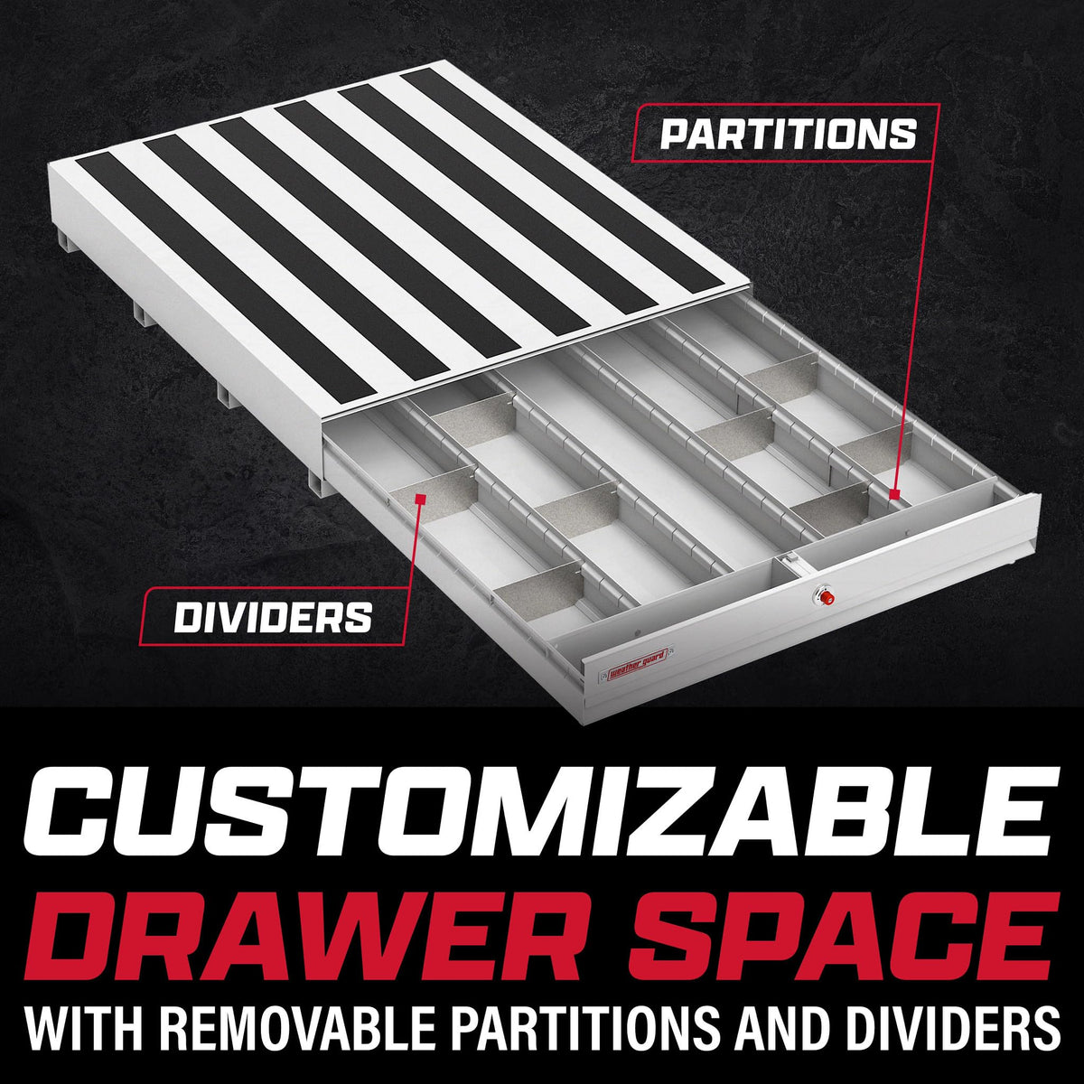 WEATHERGUARD 338504 PACK RAT DRW 48IN X 40IN X 13IN