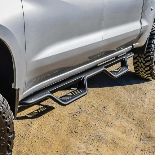 WESTIN 20-14135 Outlaw Drop Nerf Bars Textured Black Pair Truck & Exterior