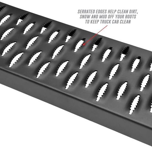 WESTIN 27-81005 Grate Steps Running Boards 46 Driver & 97 Passenger Side Truck & Exterior