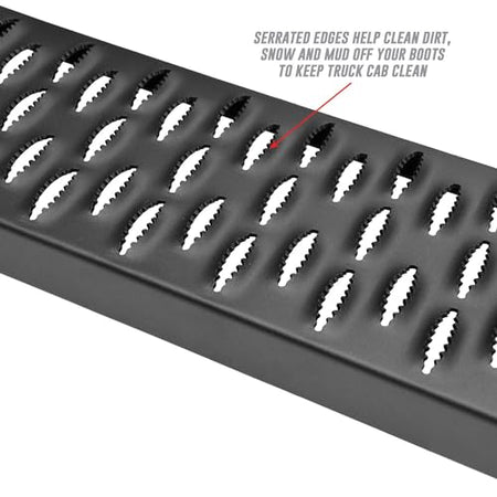 WESTIN 27-81005 Grate Steps Running Boards 46 Driver & 97 Passenger Side Truck & Exterior