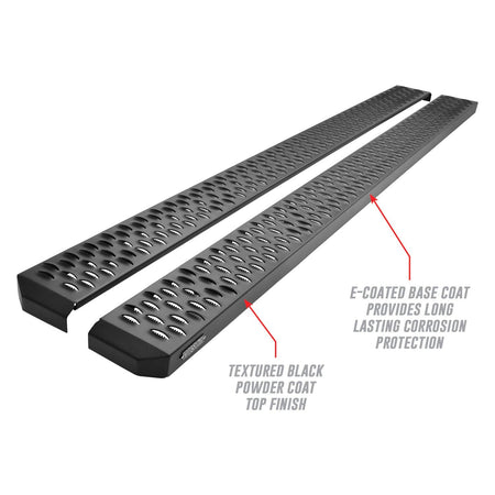 WESTIN 27-81005 Grate Steps Running Boards 46 Driver & 97 Passenger Side Truck & Exterior